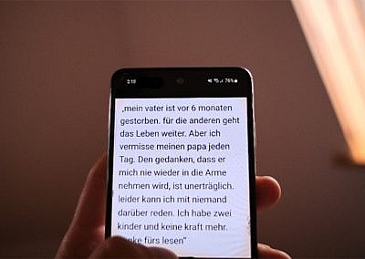 Trost per Tastatur?